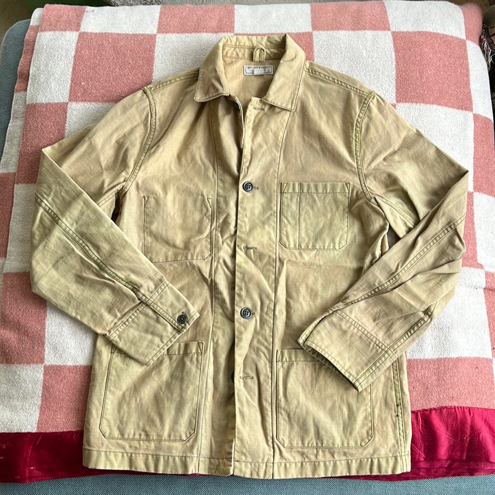 Wallace & Barnes heavy twill chore jacket